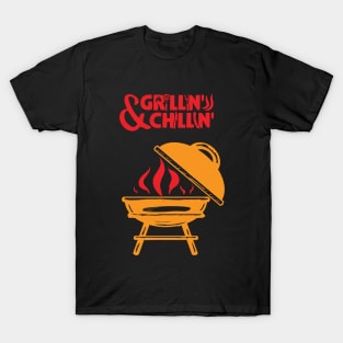 Grilling & Chillin Bbq season T-Shirt